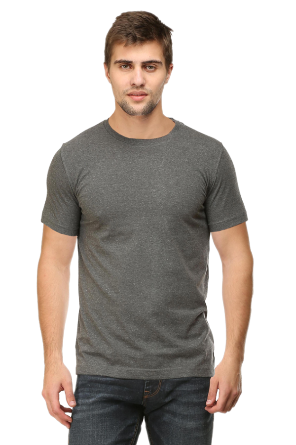 Solid Classic Crew Cotton T-Shirt for Men | Soft, Durable & Versatile | Plain